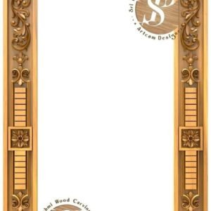 Royal Ornate Carved Door Frame