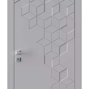Contemporary Geometric Pattern Door