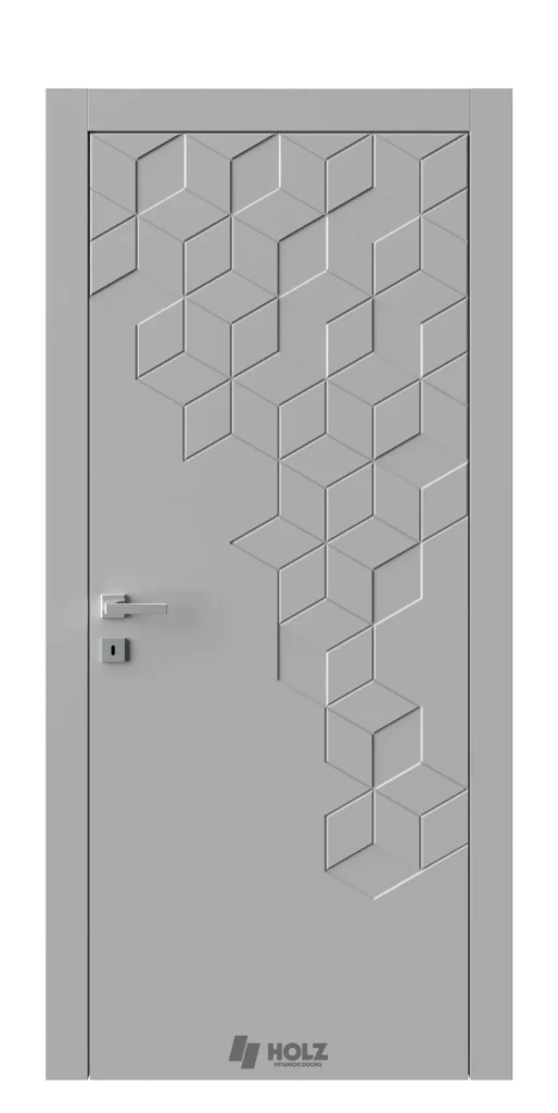 Contemporary Geometric Pattern Door