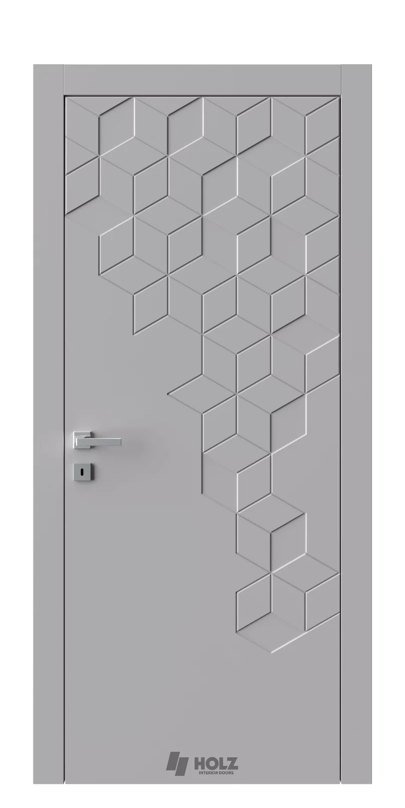 Contemporary Geometric Pattern Door